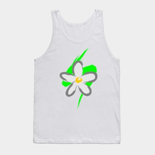 Abstract Daisy Tank Top